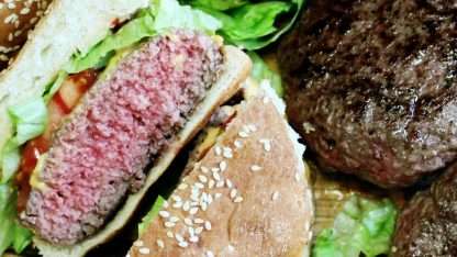 12 Hamburger Luxor BLACK ANGUS [12 x 150g] - immagine 3