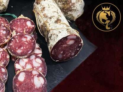 cinta senese salame lardellato DOP