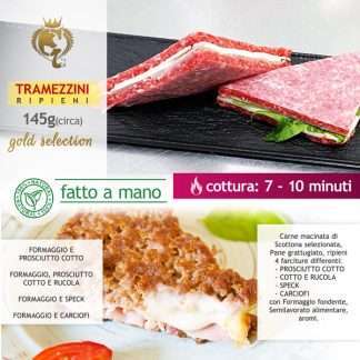 Tramezzini Ripieni Carciofi e Formaggio (200g)