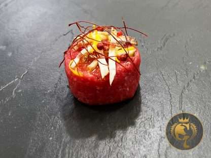 2 Tartare di Scottona Gold con GUANCIALE DOP [2 pezzi]