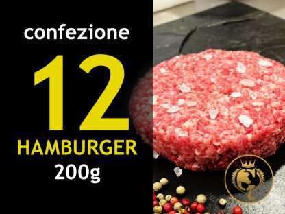 12 Hamburger Premium Scottona Gold Gargano [12 x 200g]