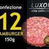 12 Luxor di Rubia Gallega Hamburger Premium [12 x 150g]