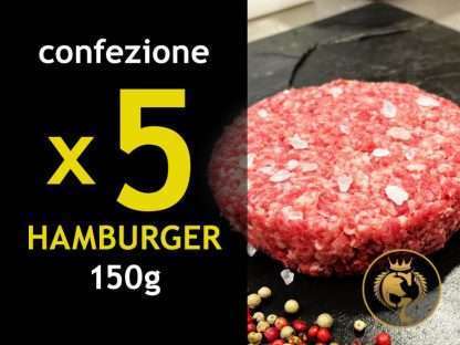 5 Hamburger Premium Scottona Gold Gargano [5 x 150g]