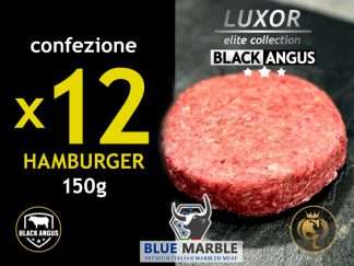 12 Hamburger Luxor BLACK ANGUS [12 x 150g]