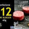 12 MINI burger Luxor BLACK ANGUS [12 x 40g]